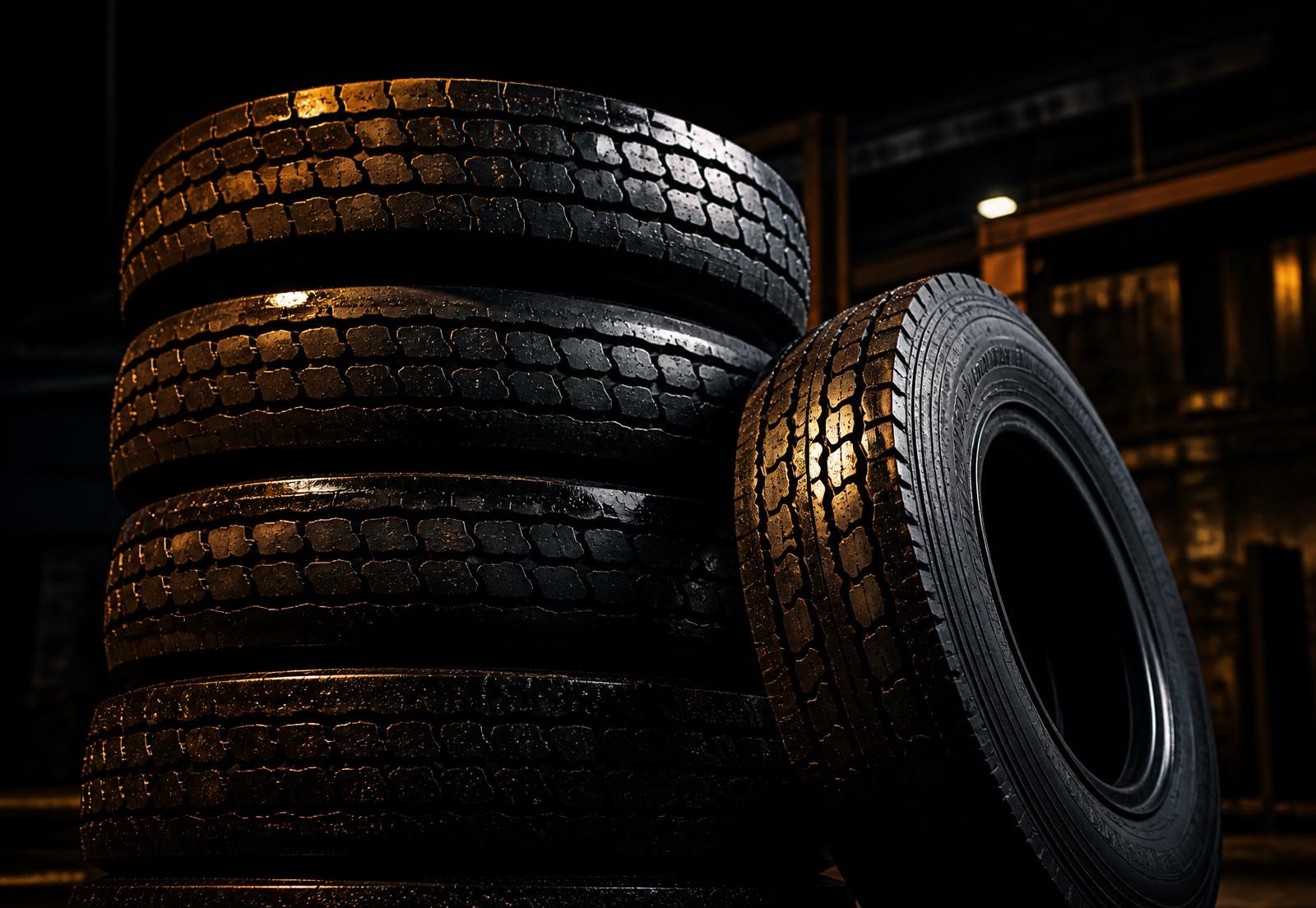 Heavy-duty truck tyres manufactured by Lahiru Rubber Industries
